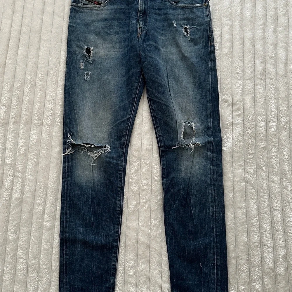 Diesel Indigo Denim Slim Jeans D-Strukt 32x32 - Picture 3 of 7